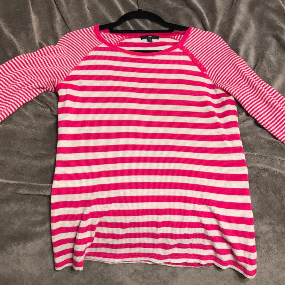 Gap long sleeve striped shirt very gently worn